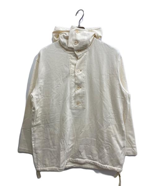 Y's for men（ワイズフォーメン）Y'S for men (ワイズフォーメン) プルオーバーパーカー ホワイト サイズ:記載なしの古着・服飾アイテム