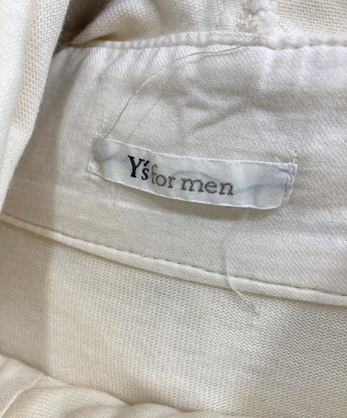 Y's for men（ワイズフォーメン）Y'S for men (ワイズフォーメン) プルオーバーパーカー ホワイト サイズ:記載なしの古着・服飾アイテム