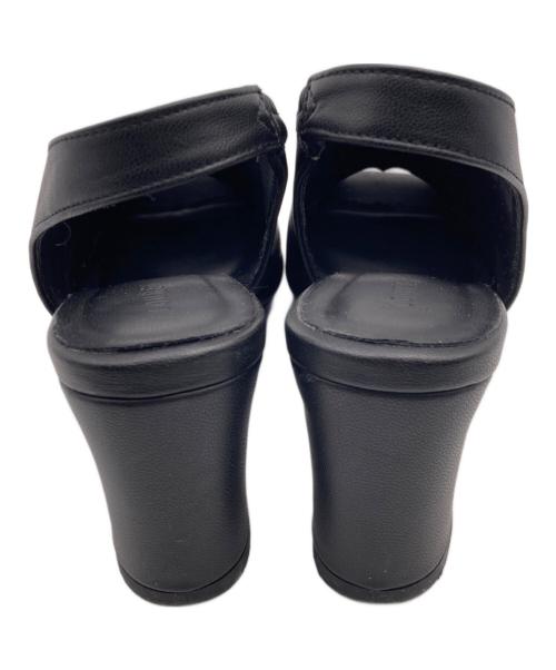 Louren（ローレン）Louren (ローレン) open toe pumps/オープン　トゥー　パンプス ブラック サイズ:23.5の古着・服飾アイテム