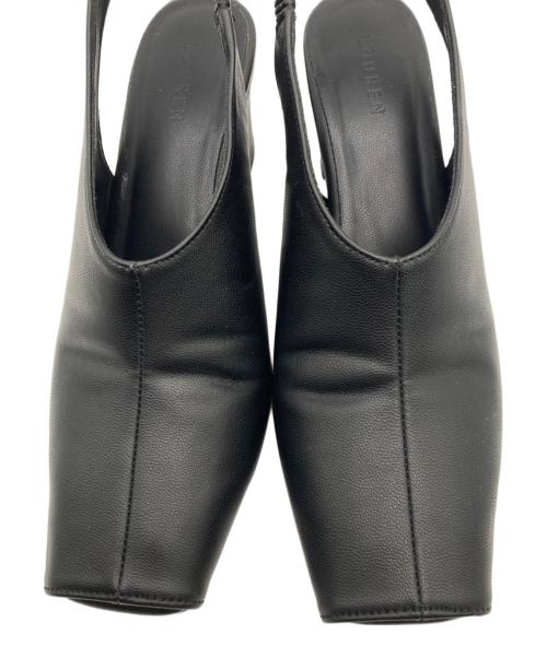 Louren（ローレン）Louren (ローレン) open toe pumps/オープン　トゥー　パンプス ブラック サイズ:23.5の古着・服飾アイテム