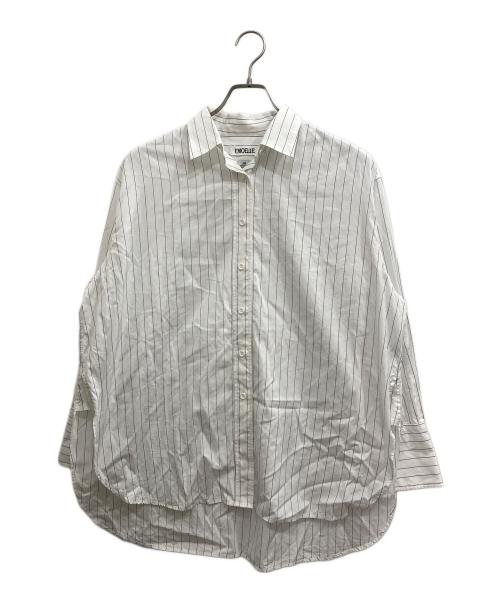 EMOELLE（エモエレ）EMOELLE (エモエレ) オーバーサイズシャツ ホワイト サイズ:Fの古着・服飾アイテム