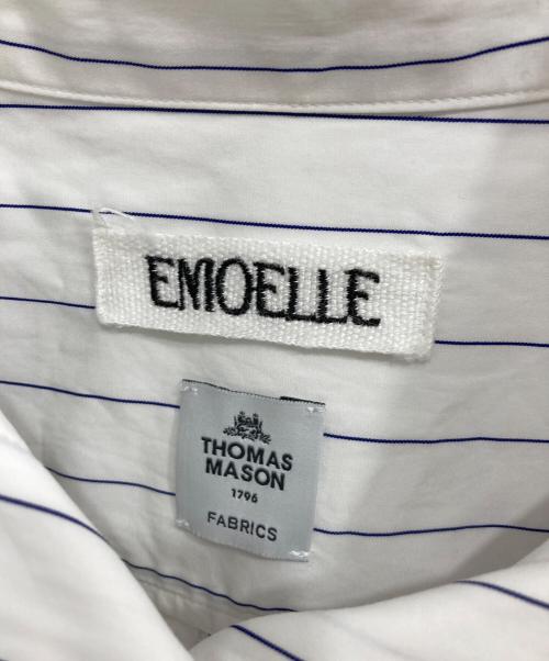 EMOELLE（エモエレ）EMOELLE (エモエレ) オーバーサイズシャツ ホワイト サイズ:Fの古着・服飾アイテム