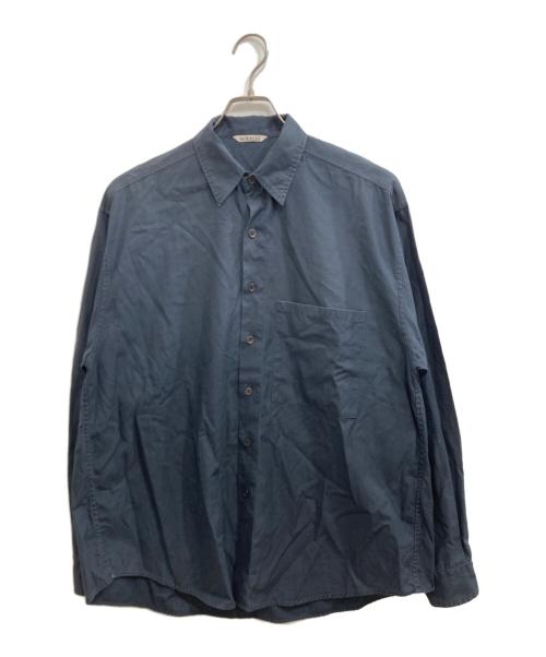 AURALEE（オーラリー）AURALEE (オーラリー) WASHED FINX TWILL BIG SHIRTS ネイビー サイズ:4の古着・服飾アイテム