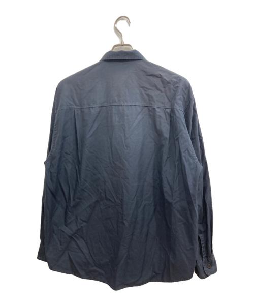 AURALEE（オーラリー）AURALEE (オーラリー) WASHED FINX TWILL BIG SHIRTS ネイビー サイズ:4の古着・服飾アイテム