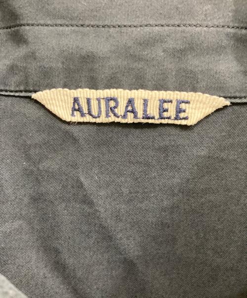 AURALEE（オーラリー）AURALEE (オーラリー) WASHED FINX TWILL BIG SHIRTS ネイビー サイズ:4の古着・服飾アイテム