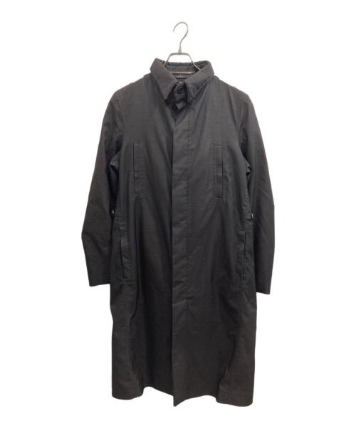 Norwegian Rain（ノルウェージャンレイン）Norwegian Rain (ノルウェージャンレイン) フーデッドステンカラーコート ブラック サイズ:Sの古着・服飾アイテム