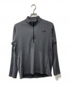 THE NORTH FACEザ ノース フェイス）の古着「ロングスリーブフラッシュドライジップアップ」｜グレー