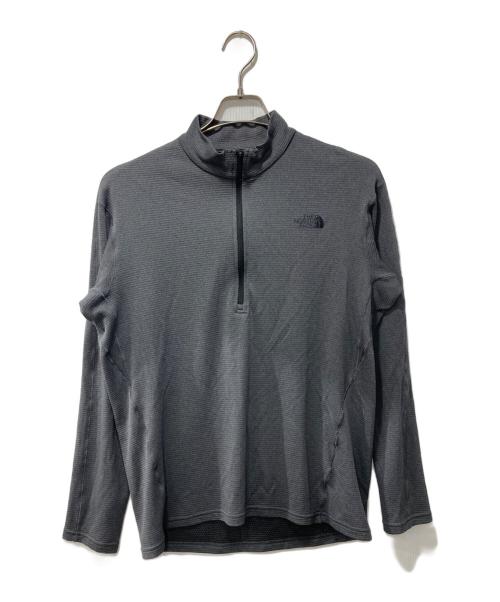 THE NORTH FACE（ザ ノース フェイス）THE NORTH FACE (ザ ノース フェイス) ロングスリーブフラッシュドライジップアップ グレー サイズ:XLの古着・服飾アイテム
