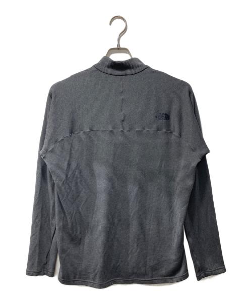 THE NORTH FACE（ザ ノース フェイス）THE NORTH FACE (ザ ノース フェイス) ロングスリーブフラッシュドライジップアップ グレー サイズ:XLの古着・服飾アイテム