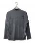 THE NORTH FACE (ザ ノース フェイス) ロングスリーブフラッシュドライジップアップ グレー サイズ:XL：4000円