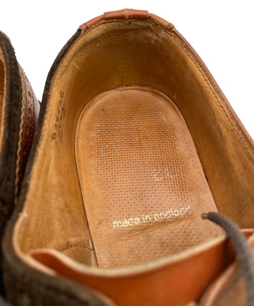 Tricker's（トリッカーズ）Tricker's (トリッカーズ) NEPENTHES (ネペンテス) ウィングチップシューズ ブラウン サイズ:7 1/2の古着・服飾アイテム