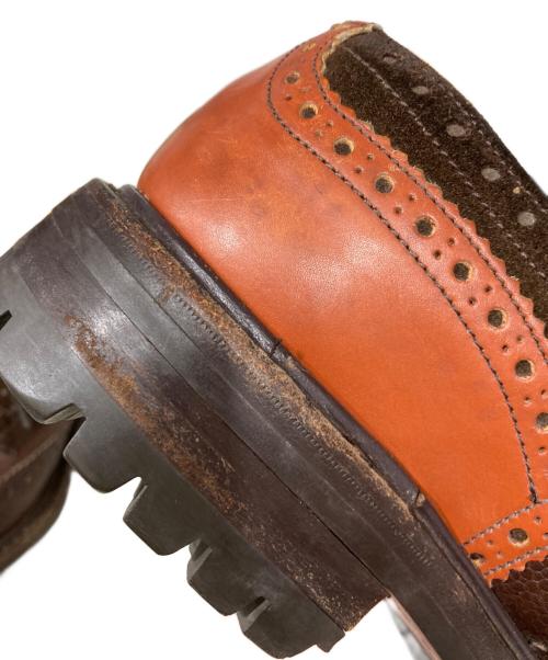 Tricker's（トリッカーズ）Tricker's (トリッカーズ) NEPENTHES (ネペンテス) ウィングチップシューズ ブラウン サイズ:7 1/2の古着・服飾アイテム