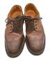 中古・古着 Tricker's (トリッカーズ) NEPENTHES (ネペンテス) ウィングチップシューズ ブラウン サイズ:7 1/2：16000円