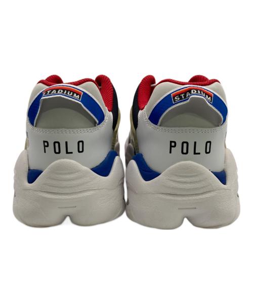 POLO RALPH LAUREN（ポロ・ラルフローレン）POLO RALPH LAUREN (ポロ・ラルフローレン) Tokyo Stadiumスニーカー ホワイト サイズ:UK7/US8/EUR41の古着・服飾アイテム