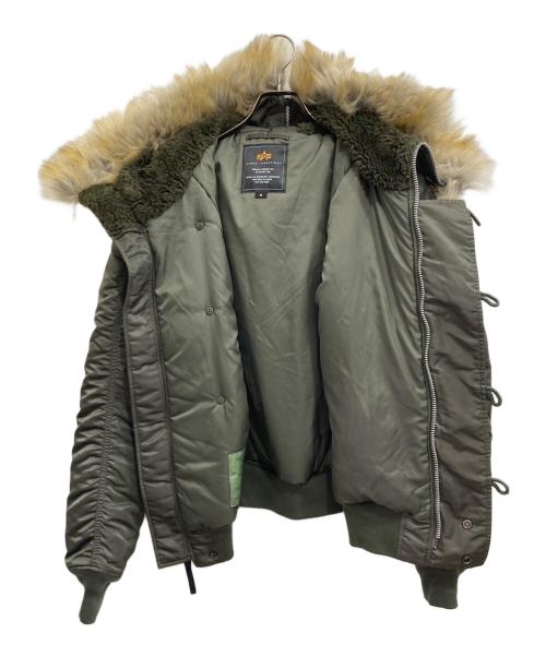 ALPHA（アルファ）ALPHA (アルファ) N-2B フライトジャケット オリーブ サイズ:Mの古着・服飾アイテム
