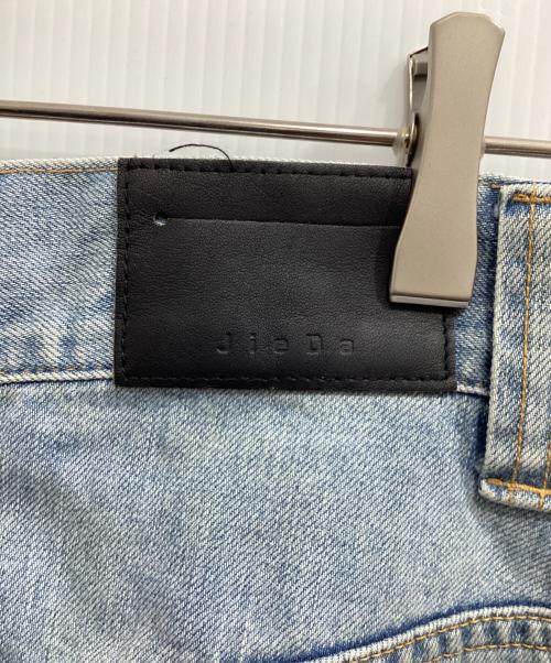 jieda（ジエダ）jieda (ジエダ) DAMAGE ONE TUCK WIDE STRAIGHT DENIM インディゴ サイズ:1の古着・服飾アイテム
