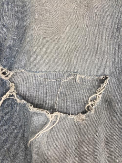 jieda（ジエダ）jieda (ジエダ) DAMAGE ONE TUCK WIDE STRAIGHT DENIM インディゴ サイズ:1の古着・服飾アイテム