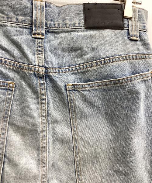 jieda（ジエダ）jieda (ジエダ) DAMAGE ONE TUCK WIDE STRAIGHT DENIM インディゴ サイズ:1の古着・服飾アイテム