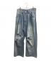 jieda（ジエダ）の古着「DAMAGE ONE TUCK WIDE STRAIGHT DENIM」｜インディゴ