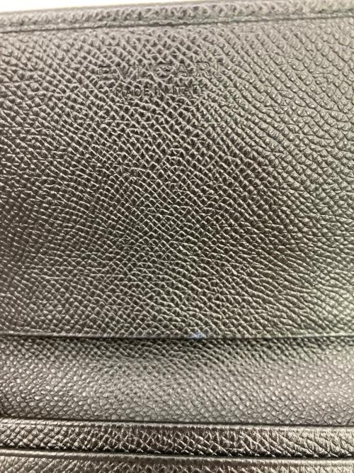 BVLGARI（ブルガリ）BVLGARI (ブルガリ) レザーカードケース ネイビーの古着・服飾アイテム