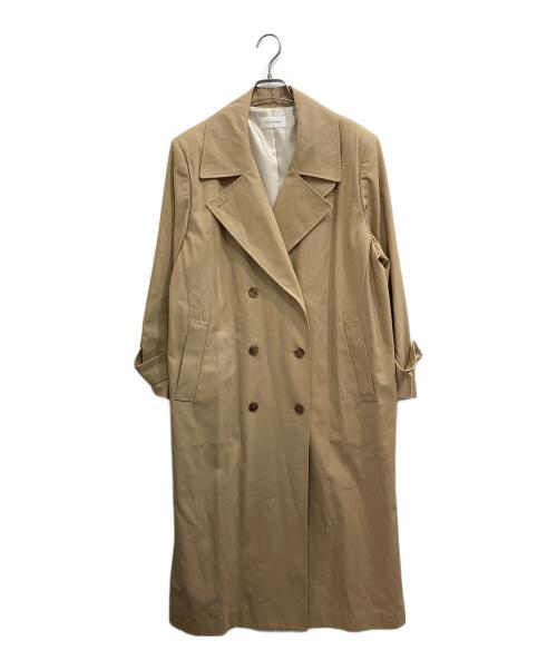 HERITANOVUM（ヘリテノーム）HERITANOVUM (ヘリテノーム) トレンチコート ベージュ サイズ:Fの古着・服飾アイテム