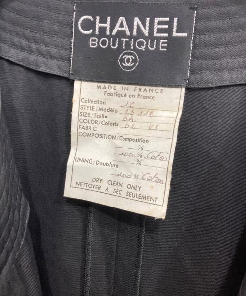 CHANEL BOUTIQUE（シャネル ブティック）CHANEL BOUTIQUE (シャネル ブティック) 金ボタンワンピース ブラック サイズ:34の古着・服飾アイテム