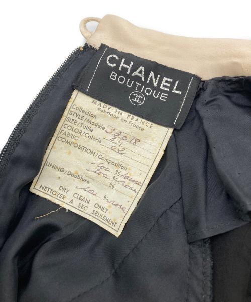 CHANEL BOUTIQUE（シャネル ブティック）CHANEL BOUTIQUE (シャネル ブティック) 金ボタンワンピース ブラック サイズ:34の古着・服飾アイテム