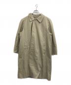 Burberry'sバーバリーズ）の古着「ライナー付き裏地ノヴァチェック比翼コート」｜ベージュ
