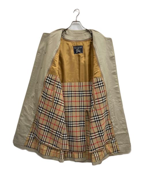 Burberry's（バーバリーズ）Burberry's (バーバリーズ) ライナー付き裏地ノヴァチェック比翼コート ベージュ サイズ:92-170の古着・服飾アイテム