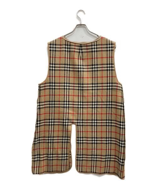 Burberry's（バーバリーズ）Burberry's (バーバリーズ) ライナー付き裏地ノヴァチェック比翼コート ベージュ サイズ:92-170の古着・服飾アイテム