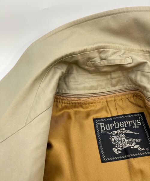 Burberry's（バーバリーズ）Burberry's (バーバリーズ) ライナー付き裏地ノヴァチェック比翼コート ベージュ サイズ:92-170の古着・服飾アイテム