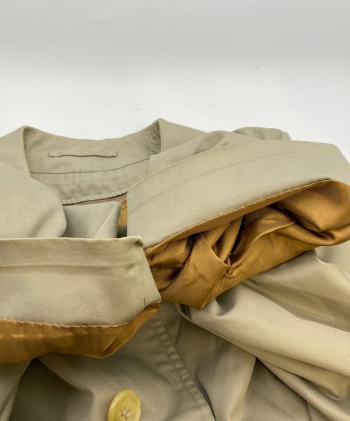 Burberry's（バーバリーズ）Burberry's (バーバリーズ) ライナー付き裏地ノヴァチェック比翼コート ベージュ サイズ:92-170の古着・服飾アイテム