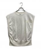 Needlesニードルズ）の古着「Sleeveless Tee - C/PE Bright Jersey」｜ホワイト