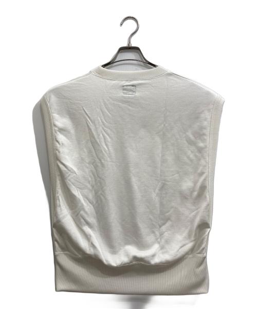 Needles（ニードルズ）Needles (ニードルズ) Sleeveless Tee - C/PE Bright Jersey ホワイト サイズ:XSの古着・服飾アイテム