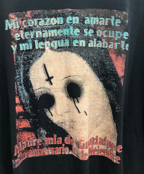 WILLY CHAVARRIA（ウィリーチャバリア）WILLY CHAVARRIA (ウィリーチャバリア) Tom T-Shirt 3/プリントＴシャツ ブラック サイズ:XLの古着・服飾アイテム
