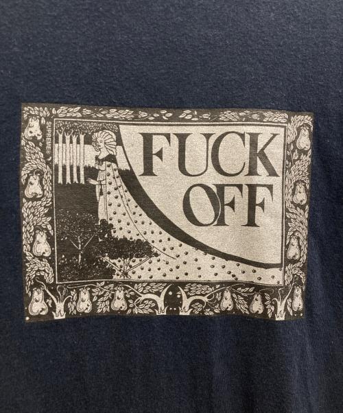 SUPREME（シュプリーム）SUPREME (シュプリーム) Fuck Off Tee ネイビー サイズ:XLの古着・服飾アイテム