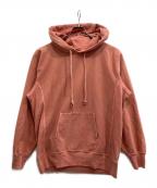 AURALEEオーラリー）の古着「SUPER MILLED SWEAT P/O PARKA」｜ピンク