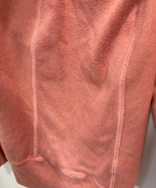 AURALEE（オーラリー）AURALEE (オーラリー) SUPER MILLED SWEAT P/O PARKA ピンク サイズ:XLの古着・服飾アイテム