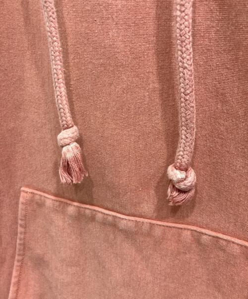 AURALEE（オーラリー）AURALEE (オーラリー) SUPER MILLED SWEAT P/O PARKA ピンク サイズ:XLの古着・服飾アイテム