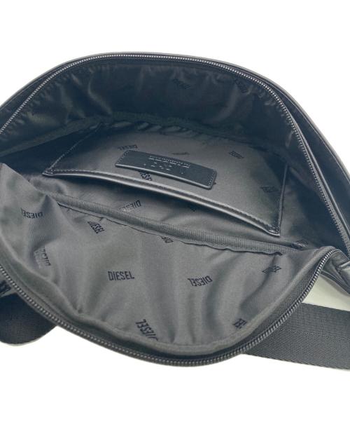 DIESEL（ディーゼル）DIESEL (ディーゼル) ウエストバッグ/PU BELTBAG ブラックの古着・服飾アイテム