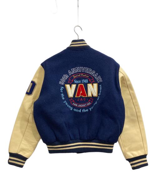VAN（ヴァン）VAN (ヴァン) スタジャン ネイビー サイズ:Mの古着・服飾アイテム