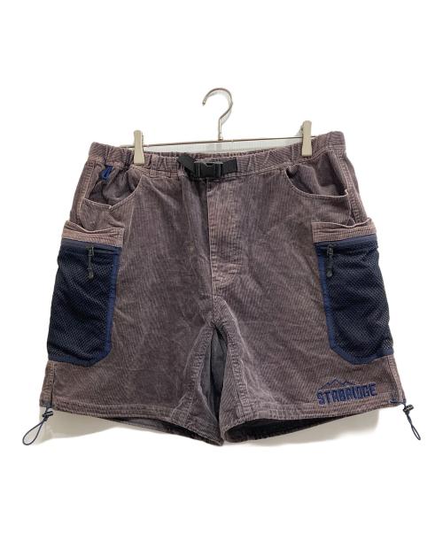 GRIP SWANY（グリップスワニー）GRIP SWANY (グリップスワニー) STABRIDGE (スタブリッジ) INNER CITY EXPLORER SHORTS 1 CORDS ブラウン サイズ:Lの古着・服飾アイテム