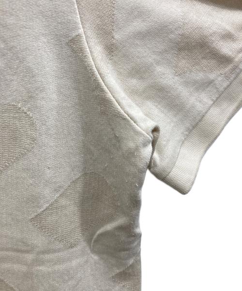 BOSS（ボス）BOSS (ボス) Cotton Silk Slim Fit T-Shirt ベージュ サイズ:XLの古着・服飾アイテム