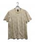 BOSS（ボス）の古着「Cotton Silk Slim Fit T-Shirt」｜ベージュ