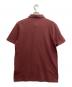 BOSS (ボス) ロゴパッチ ポロシャツ ワインレッド サイズ:XL：7000円