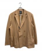 BOSSボス）の古着「ダブルブレストジャケット」｜ベージュ