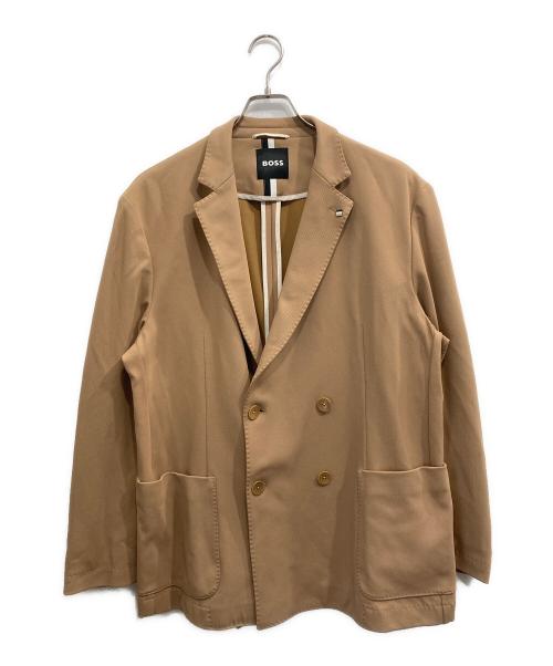 BOSS（ボス）BOSS (ボス) ダブルブレストジャケット ベージュ サイズ:US44R/IT54の古着・服飾アイテム