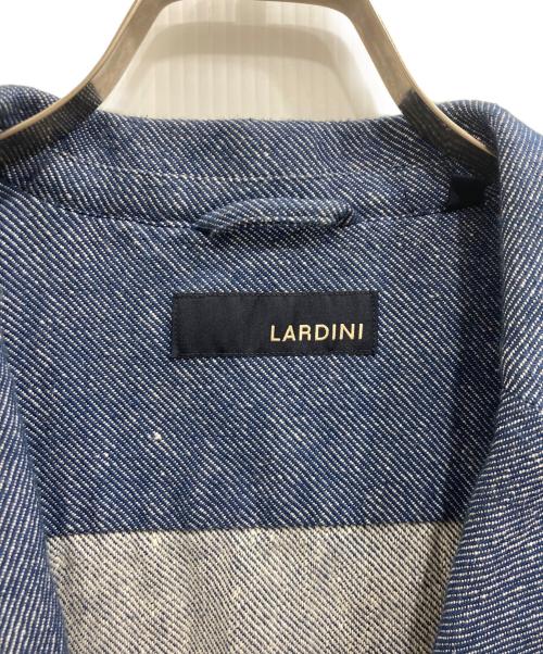 LARDINI（ラルディーニ）LARDINI (ラルディーニ) デニムテーラードジャケット インディゴ サイズ:XLの古着・服飾アイテム