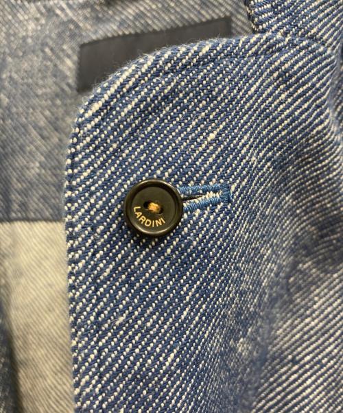 LARDINI（ラルディーニ）LARDINI (ラルディーニ) デニムテーラードジャケット インディゴ サイズ:XLの古着・服飾アイテム