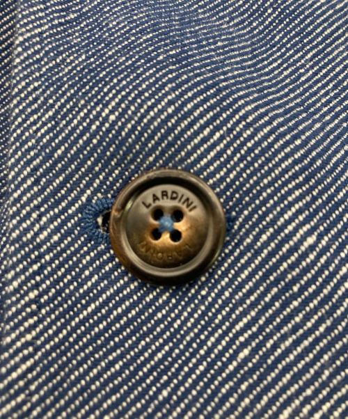 LARDINI（ラルディーニ）LARDINI (ラルディーニ) デニムテーラードジャケット インディゴ サイズ:XLの古着・服飾アイテム
